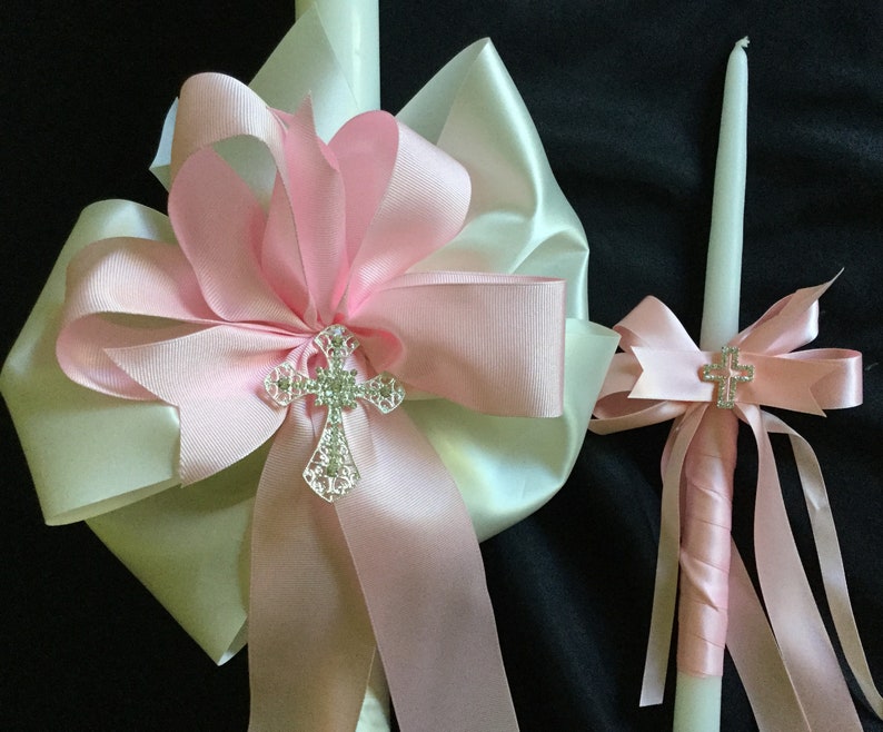 Essential Lambada Baptism Church Candle Etsy