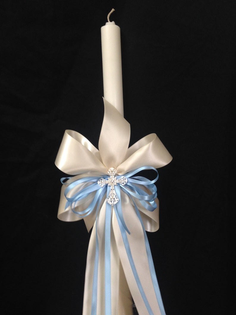 Essential Lambada Baptism Church Candle Etsy