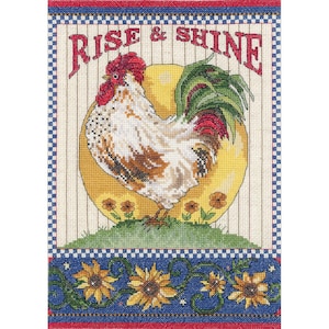 Rise & Shine by Janlynn designer Sally Eckman Roberts Summer Counted Cross Stitch Kit