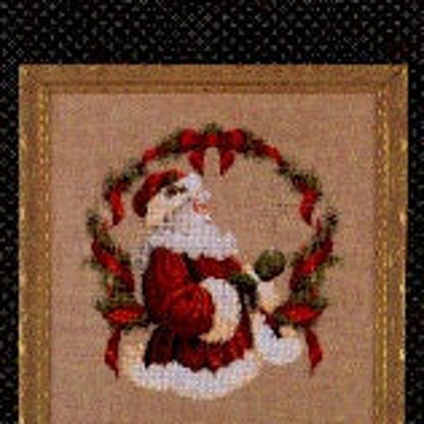 Esprit de Noël par Lavender & Lace. La créatrice Marilyn Leavitt-Imblum, Noël, modèle de point de croix compté, sortie en 1995