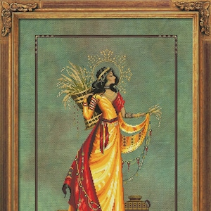 Lakapati of Bella Filipina Designs 2022 Counted cross stitch Pattern, Beads set and Set of Threads