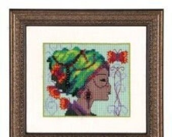 Bella Butterfly and Bella Bee by Nora Corbett Designs 2016 Bella Portraits Series Cross stitch pattern, Embellishment pack