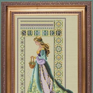 Celtic Summer by Lavender & Lace. Designer Marilyn Leavitt-Imblum Counted cross stitch pattern 2003