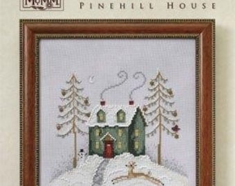 Pinehill House by Mill Hill 2008 Designer Debbie Mumm. Four Seasons Series. Winter beaded cross stitch embroidery kit