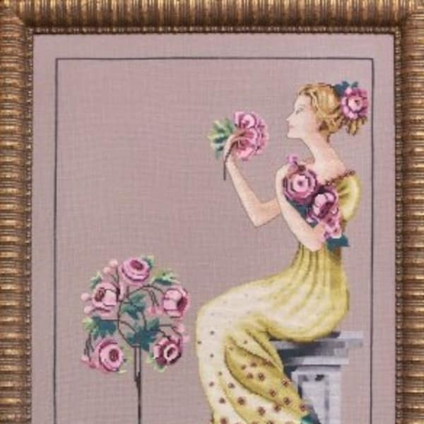 Nora Corbett Kreuzstich-Set MD180 - Mit Perlen & Diagramm