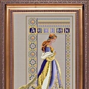 Celtic Autumn by Lavender & Lace. Designer Marilyn Leavitt-Imblum Counted cross stitch pattern 2003