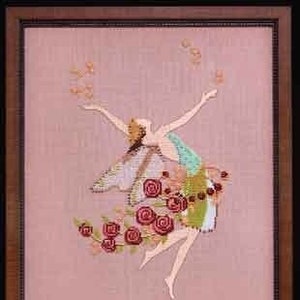 Caprice by Nora Corbett Designs 2011 (Mirabilia Designer) Muse Collection Counted cross stitch pattern, Embellishment pack