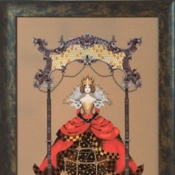 The Queen Bee by Mirabilia Designs (designer Nora Corbett) counted cross stitch pattern