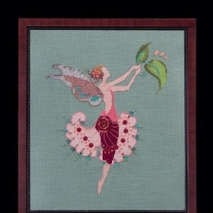 Melody de Nora Corbett Designs 2011 (Diseñadora de Mirabilia) Colección Muse Patrón de punto de cruz contado, Paquete de adornos