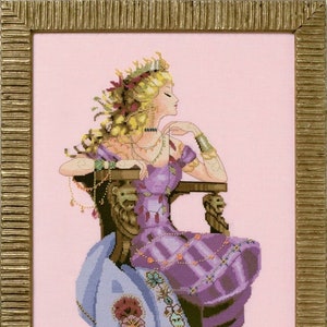 Sun Goddess by Mirabilia Designs 2018 designer Nora Corbett Counted cross stitch pattern, Embellishment Pack