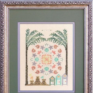 Sand and Sun by Ink Circles 2024 Counted cross stitch pattern More on OrAbeille.com