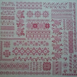 Sampler d&#39;Anastassia by Reflets de Soie 2016 Counted cross stitch pattern