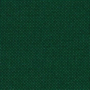 May include: A close-up of a dark green fabric with a woven texture.