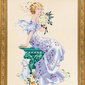 Florentina by Mirabilia Designs 2015 designer Nora Corbett Counted cross stitch pattern embellishment pack