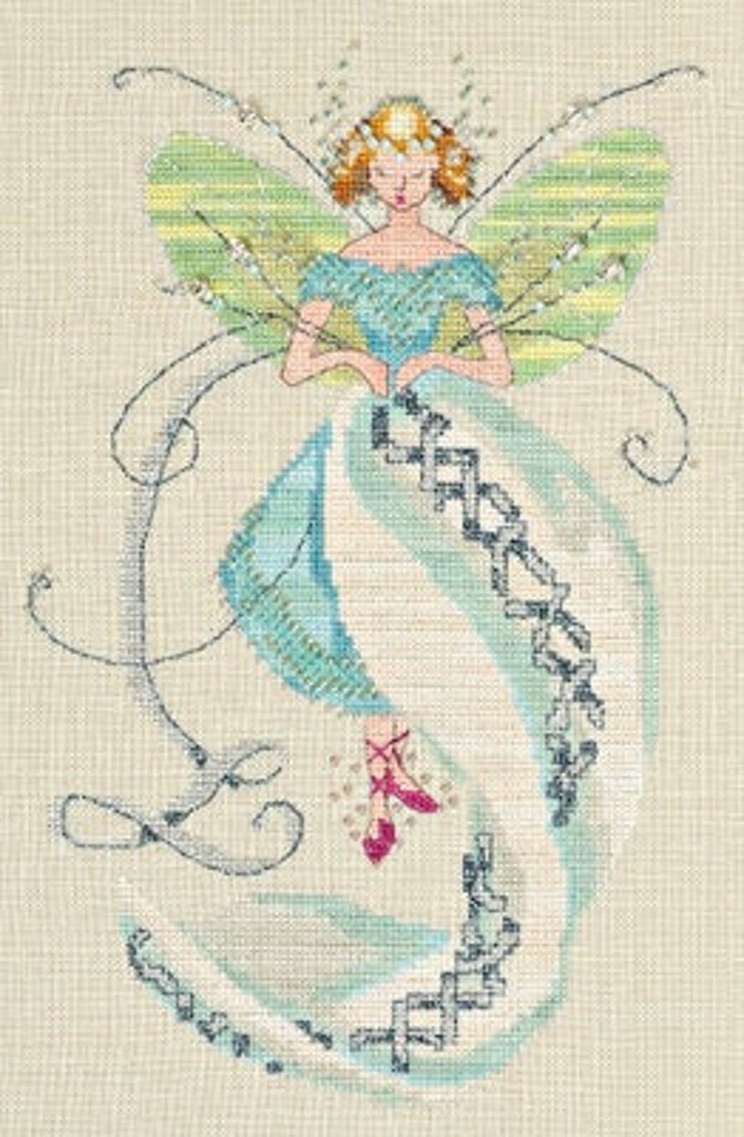 Linen Fairy by Nora Corbett Cross Stitch Pattern Released 2011