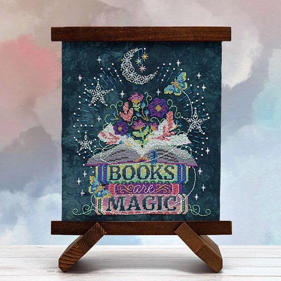 Books Are Magic by Counting Puddles 2024 Designer Lindsey Whitney