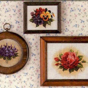 Jardín de té de la diseñadora Lavender & Lace Marilyn Leavitt-Imblum Patrón de punto de cruz contado