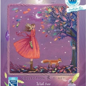 Wish tree by RTO. Fairytale Сounted Cross Stitch Kit 画像 4