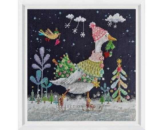 Magic skates by RTO Christmas Сounted Cross Stitch Kit