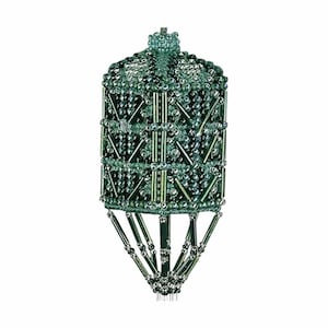 Willow Tassel von Mill Hill - Weihnachtsdekorationen Charmed Ornament Glasperlen Kreuzstichstickerei Kit mit Crystal Treasures
