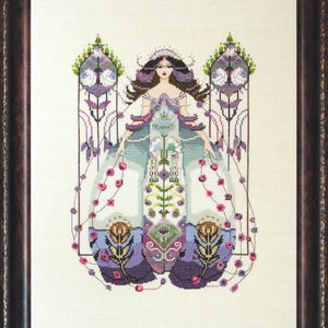 The Muse by Mirabilia Designs 2023 Kreuzstichmuster, Kreuzstichpackung