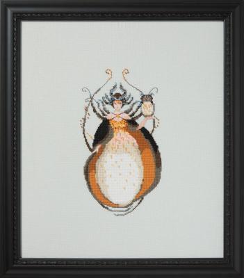 Miss White Owl by Nora Corbett 2025 Daughters Of The Wild Collection Cross stitch pattern, Embellish