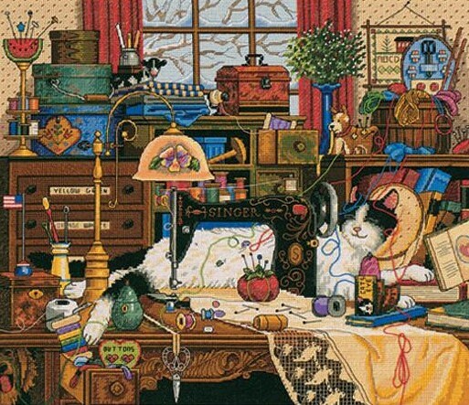 Maggie the Messmaker by Dimensions the Gold Collection Designer