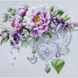 Floral Decor by Magic Needle 2025 Summer counted cross stitch kit