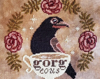 Prachtig van The Artsy Housewife 2024 Primitief geteld kruissteekpatroon
