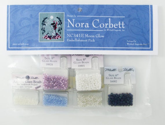 Moon Glow Wild Floss by Nora Corbett (designer Mirabilia Designs) new cross  stitch pattern 2022