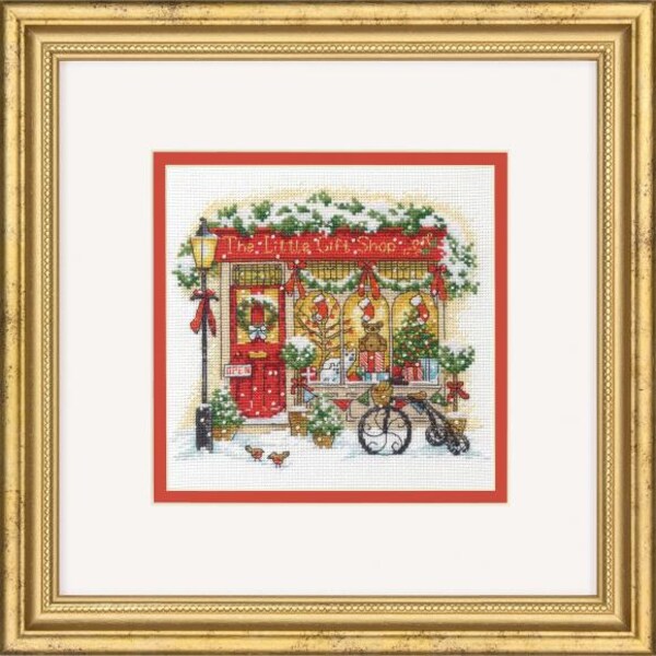 The Little Gift Shop by Dimensions Gold Petites Collection Counted Cross Stitch Kit More on OrAbeille.com