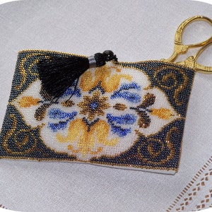 Tresor de Blanche (Blanche&#39;s treasury) by Reflets de Soie Beaded mini-kit