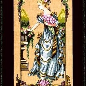 Garden Beauty by Mirabilia Designs 2005 designer Nora Corbett counted cross stitch Pattern