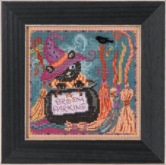 Koi Pond by Mill Hill 2023 Spring Series Buttons and Bead embroidery kit.  Beaded cross stitch kit