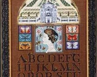 Le Nouveau Sampler by Mirabilia Designs 1999 Designer Nora Corbett Counted cross stitch pattern