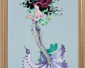 Morgana by Mirabilia Designs 2024 Counted cross stitch pattern, Embellishment Pack