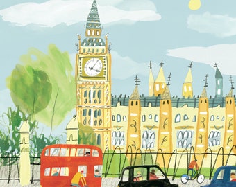 Big Ben London Card