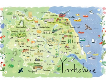 Yorkshire Map