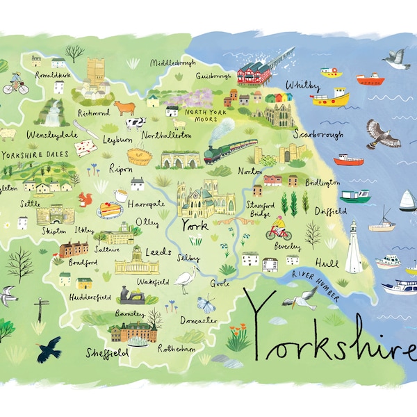 Yorkshire Map