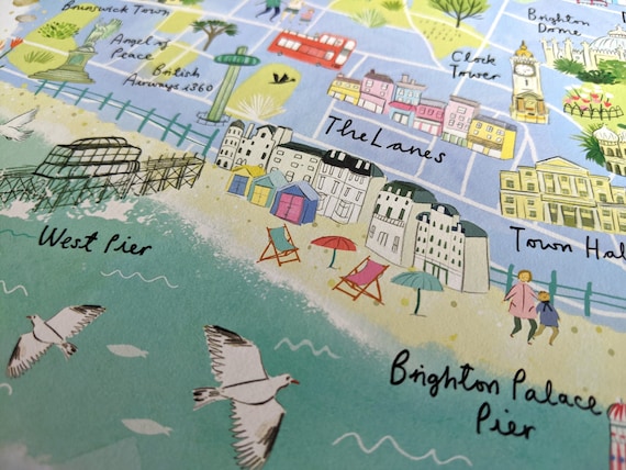 Emma Ball 水彩画 The Lanes,Brighton Emma Ball 水彩画 The Lanes