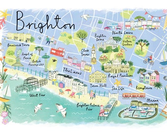 Mapa de Brighton