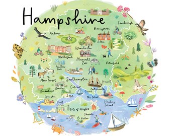 Hampshire Map