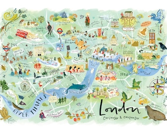 LIMITED EDITION 'Curious London' A2 Print