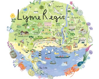 Lyme Regis Map