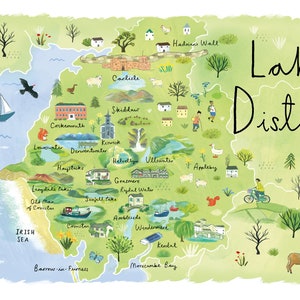 Lake District Map