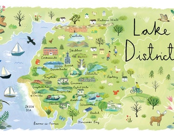 Lake District Map