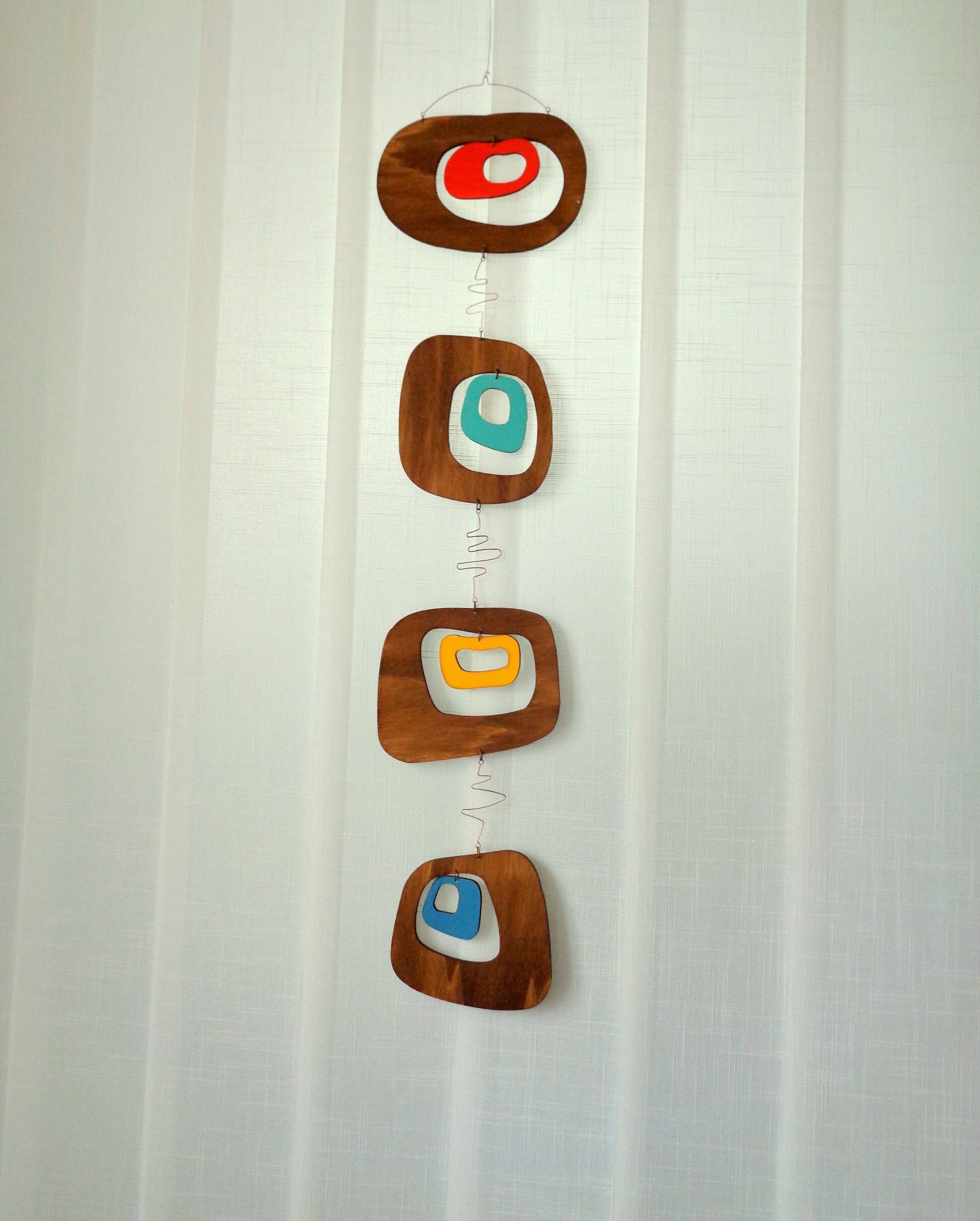 Mid Century Modern Wall Decor Mid century modern wood Wooden | Etsy