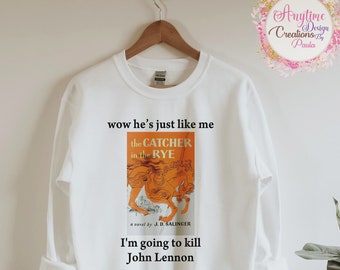 john lennon catcher in the rye shirt