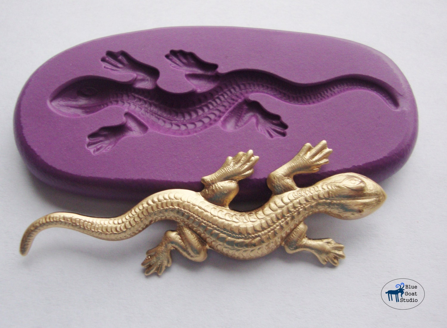 3D Gecko Silicone Mold,Epoxy Resin Mold,Large Lizard Mold- Resin Mold- –  Rosebeading Official