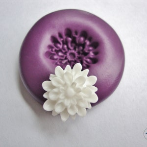 Mum Mold - Chrysanthemum Mold - Silicone Molds - Flower - Polymer Clay Resin Fondant